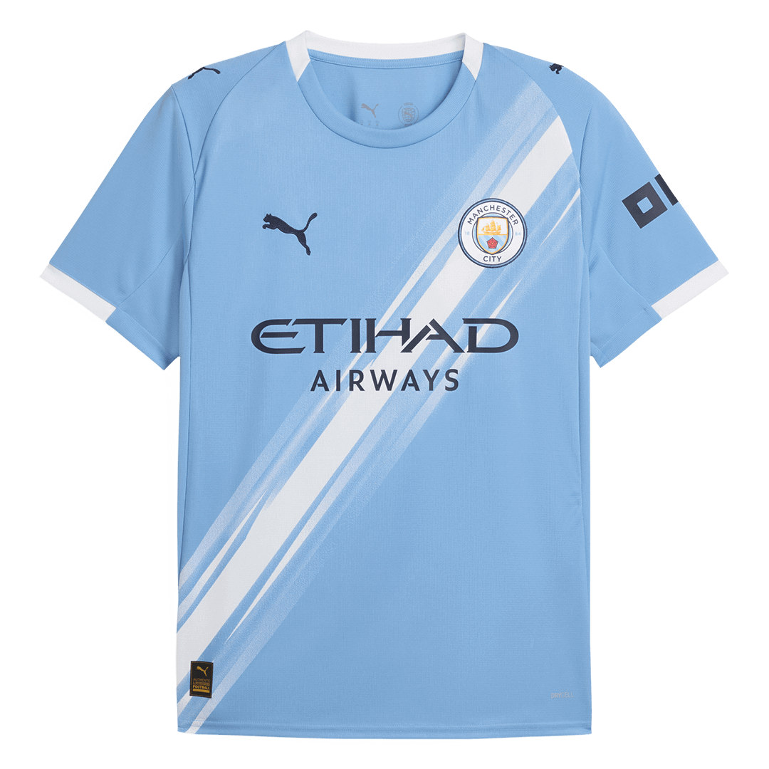 DE BRUYNE #17 Manchester City Domicile Maillot 2025/26