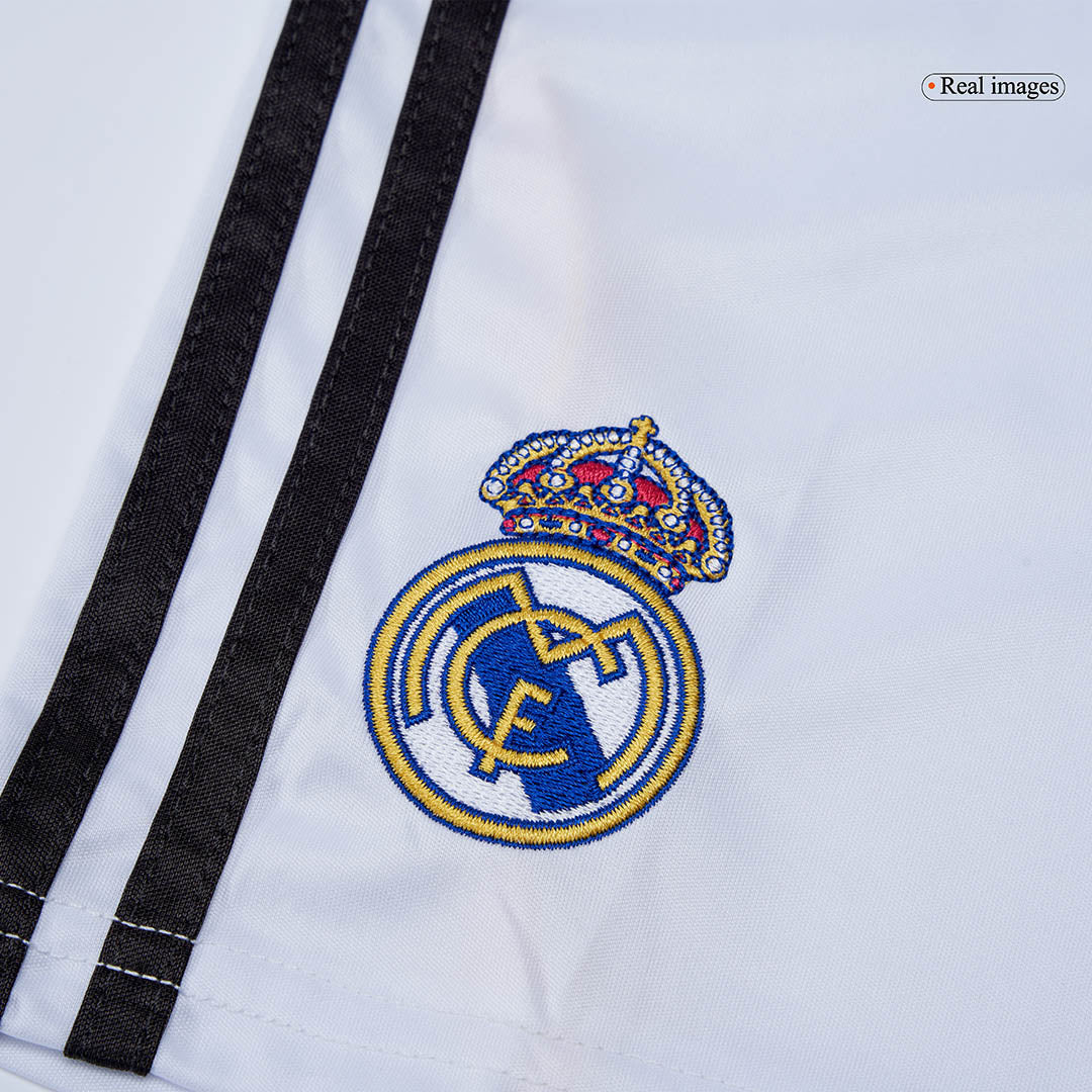Real Madrid Thuisshirt Kit 2025/26 Junior Wit