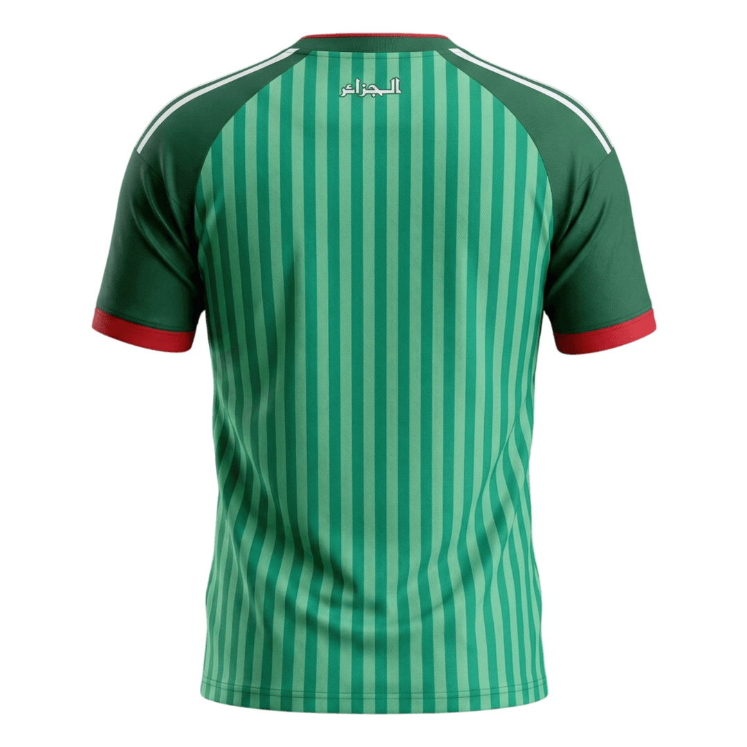 Algerije Uit Thuisshirt - Wereldkampioenschap 2026 Groen Grote Maten
