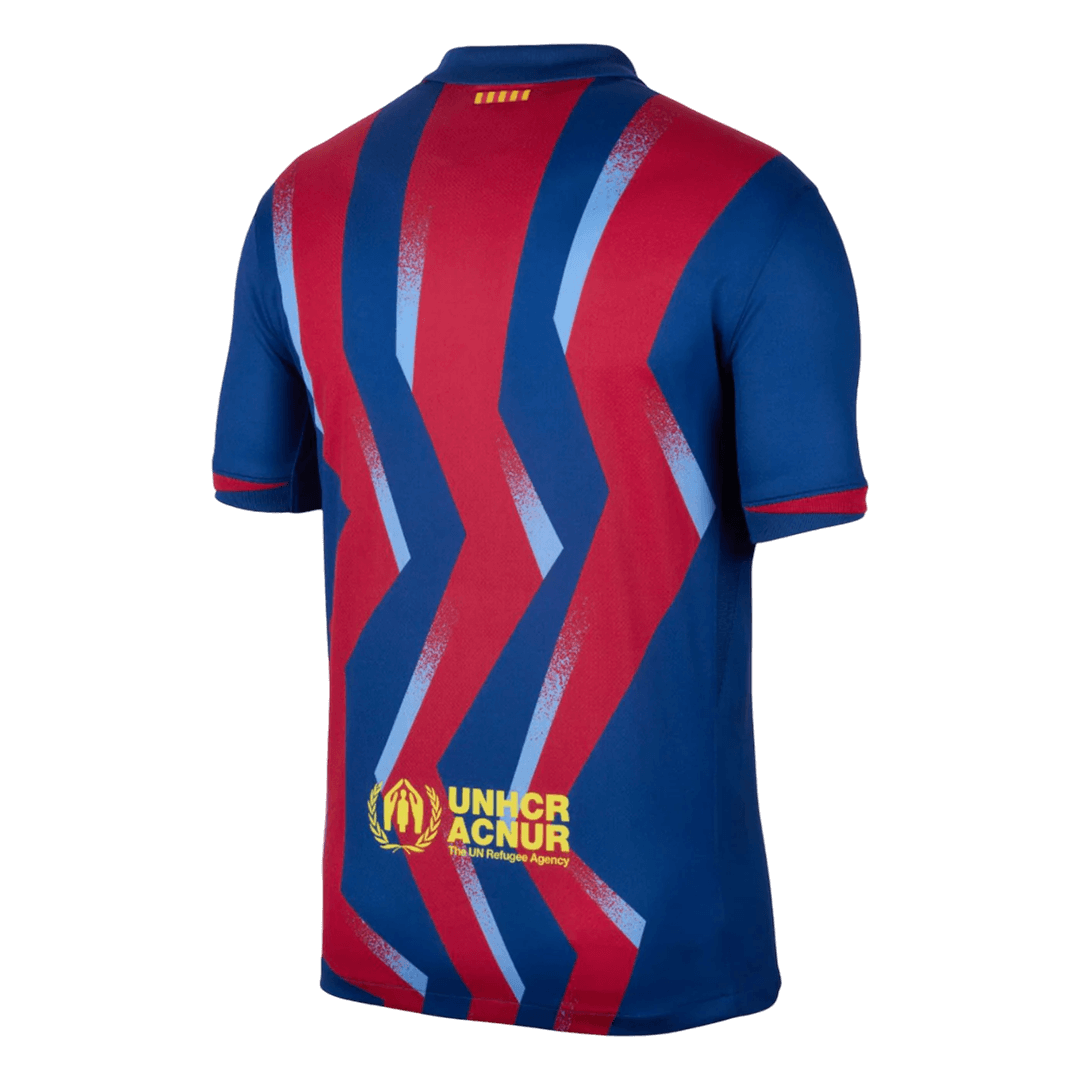 Barcelona Thuisshirt 2025/26 Rood & Blauw Grote Maat