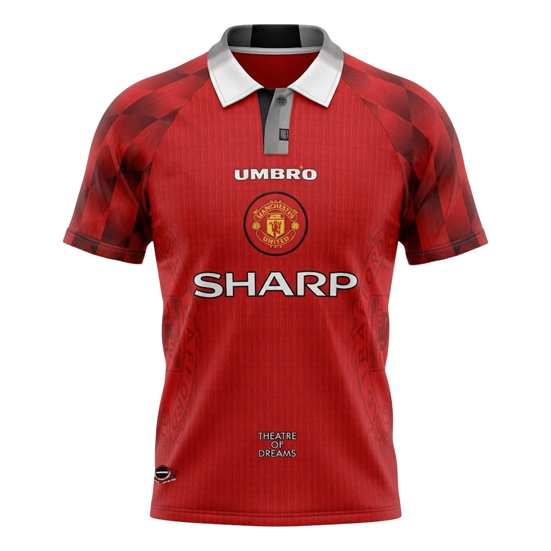 Retro Manchester United Thuisshirt 1996/97 Rood