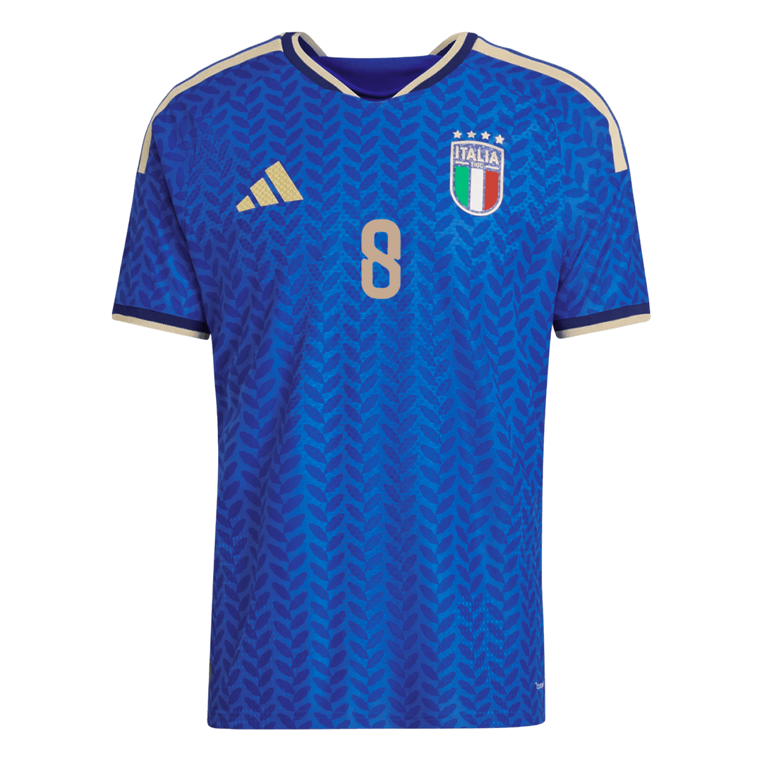 TONALI #8 Italië Thuis Wereldkampioenschap 2026 Shirt Blauw Speler