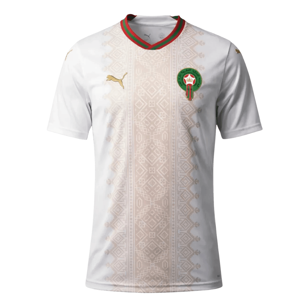 Vente Flash Maroc Extérieur Maillot - Coupe du Monde 2026 Blanc