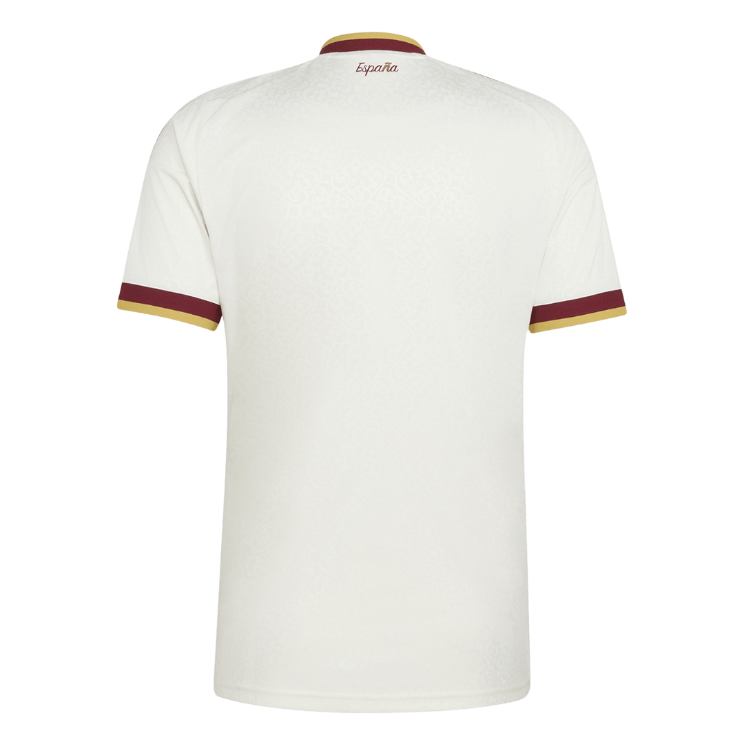 Espagne Extérieur Maillot - Coupe du Monde 2026 Blanc Grande Taille