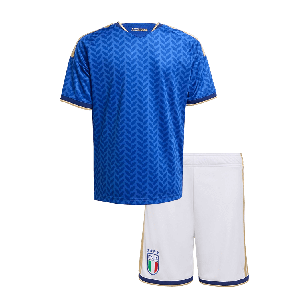 Italië Thuis Thuistenue 2025/26 Kinderen Blauw