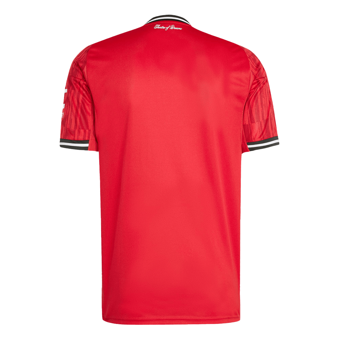 Manchester United Thuisshirt 2025/26 Grote Maten