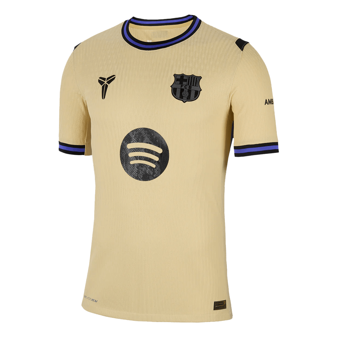 F.DE JONG #21 Barcelone Extérieur Maillot 2025/26 Authentique - UCL