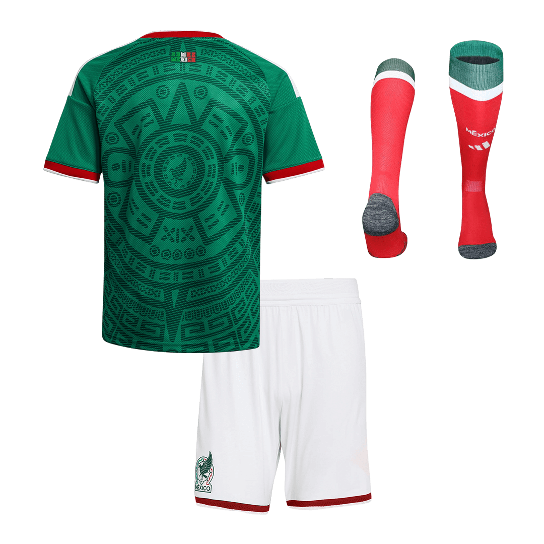 Mexico Thuis tenue 2025/26 Kinderen Groen