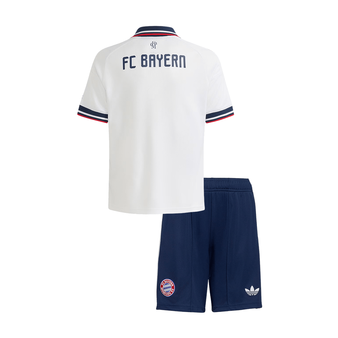Munich Extérieur Maillot Kit 2026/27 Junior Blanc