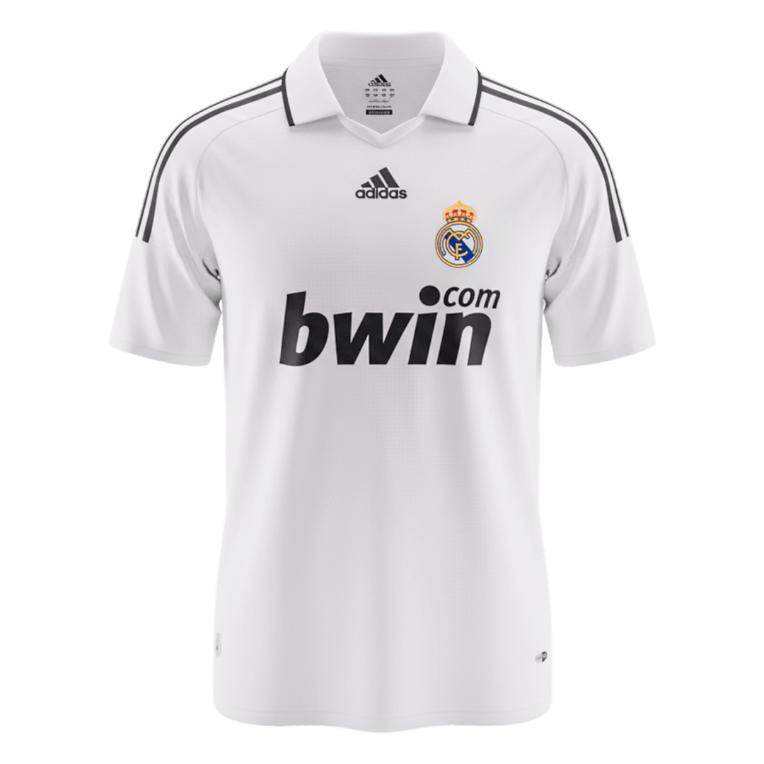 Retro Real Madrid Thuisshirt 2008/09 Wit