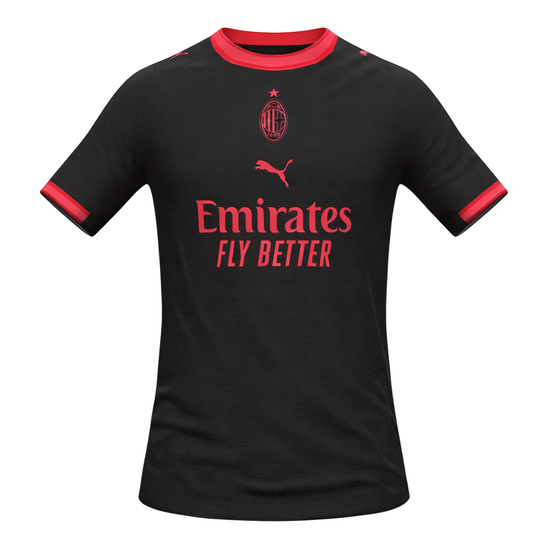 AC Milan Derde Tenue 2026/27 Rood&Zwart