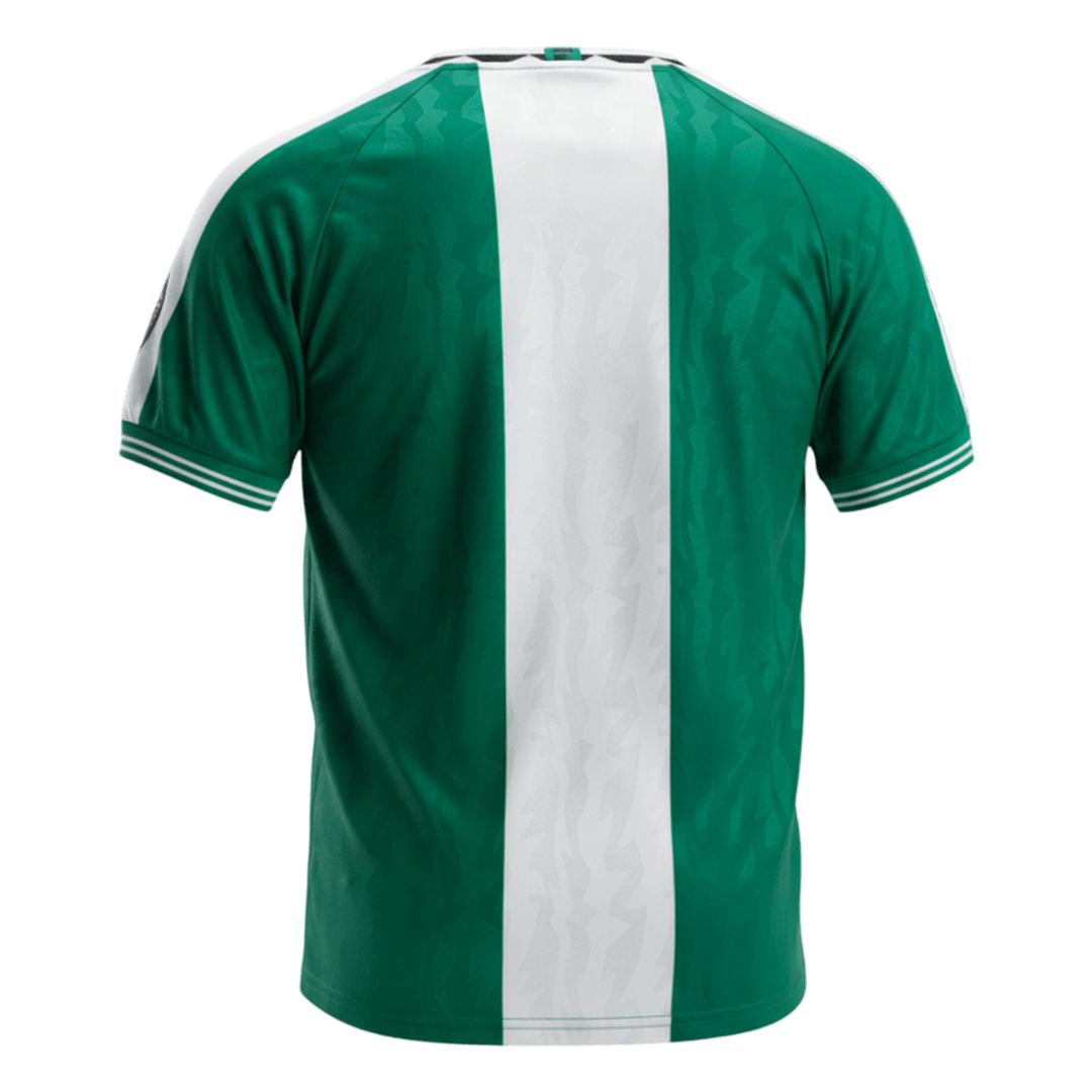 Retro Nigeria Thuisshirt 1996 Groen&Wit