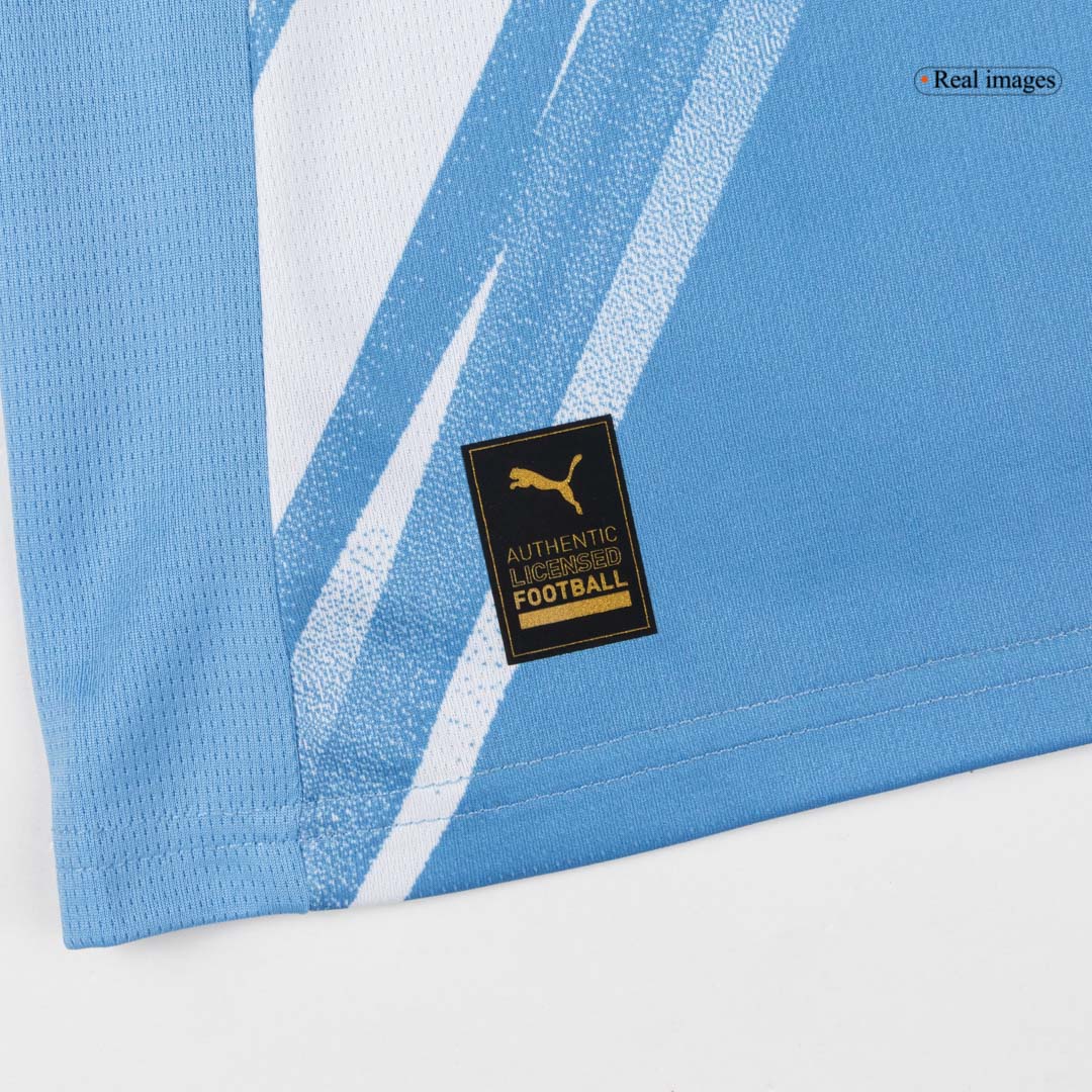 REIJNDERS #4 Manchester City Thuisshirt 2025/26 Blauw - Super