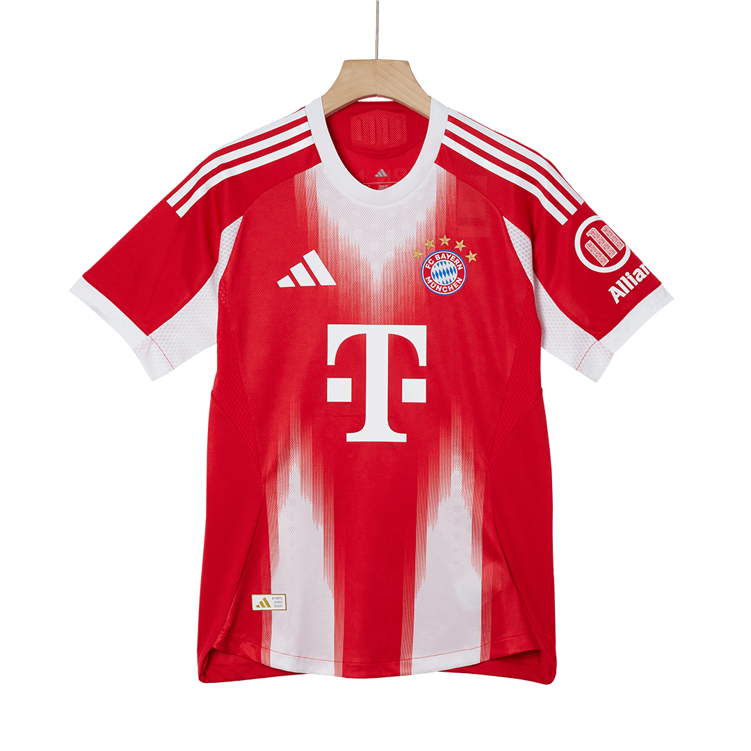 LUIS DÍAZ #14 Munich Domicile Maillot 2025/26 Rouge Joueur
