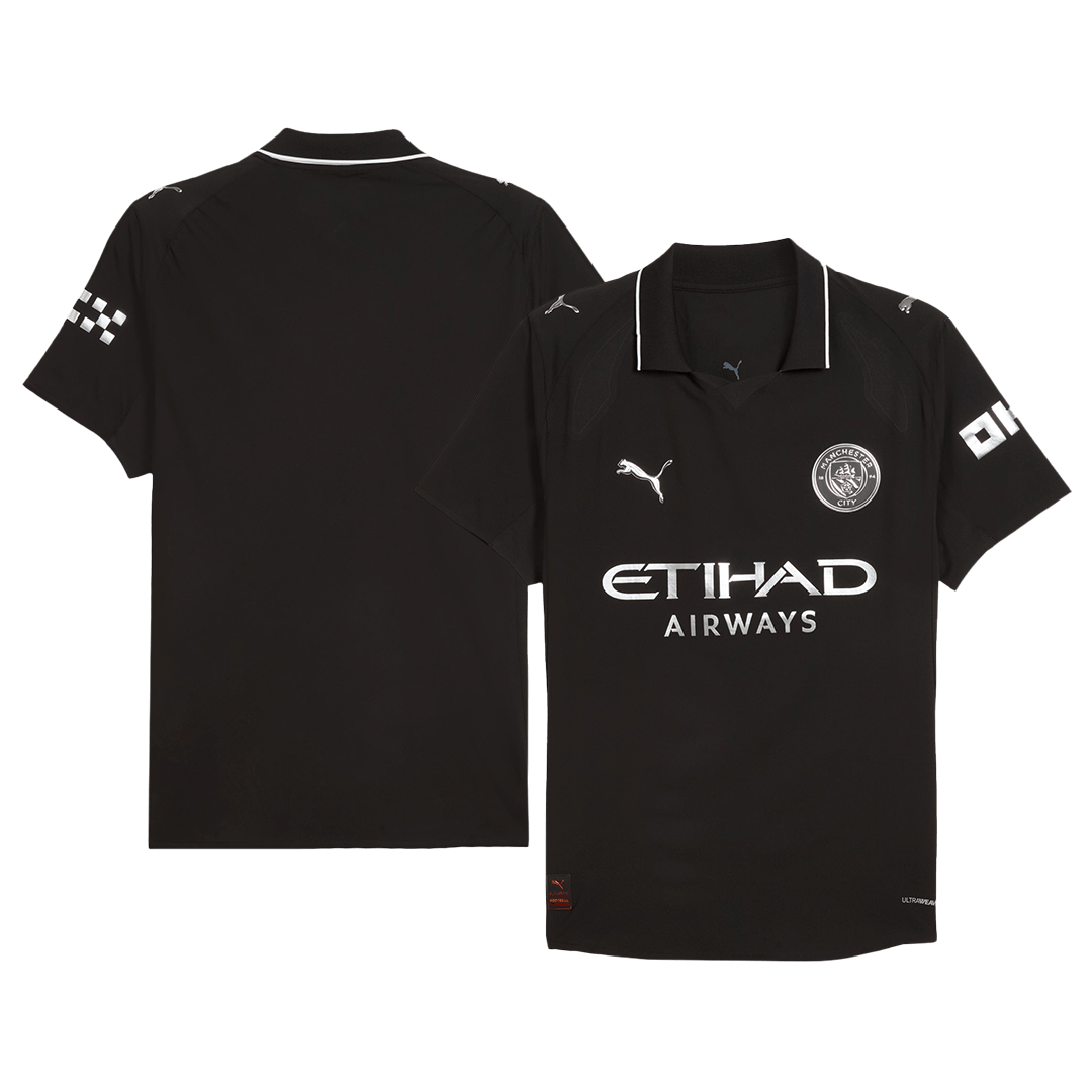 Manchester City Uitshirt 2025/26 Authentiek