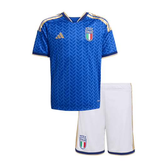 Italië Thuistenue Kit 2025/26 Junior Blauw
