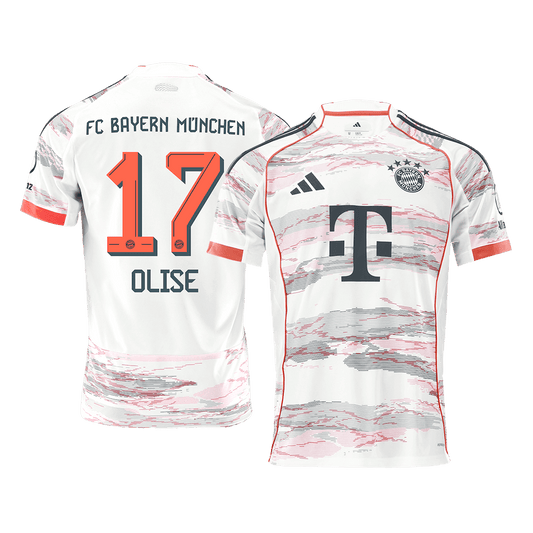 OLISE #17 München Uitshirt 2025/26 Wit