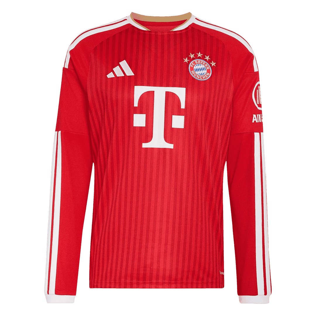 Munich Domicile Maillot Manches Longues 2026/27 Rouge Grande Taille