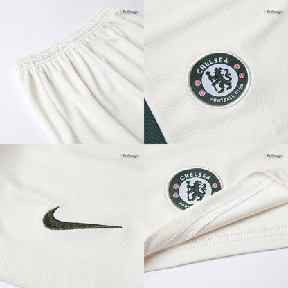Chelsea Uitshirt Tenue 2025/26 Junior Wit