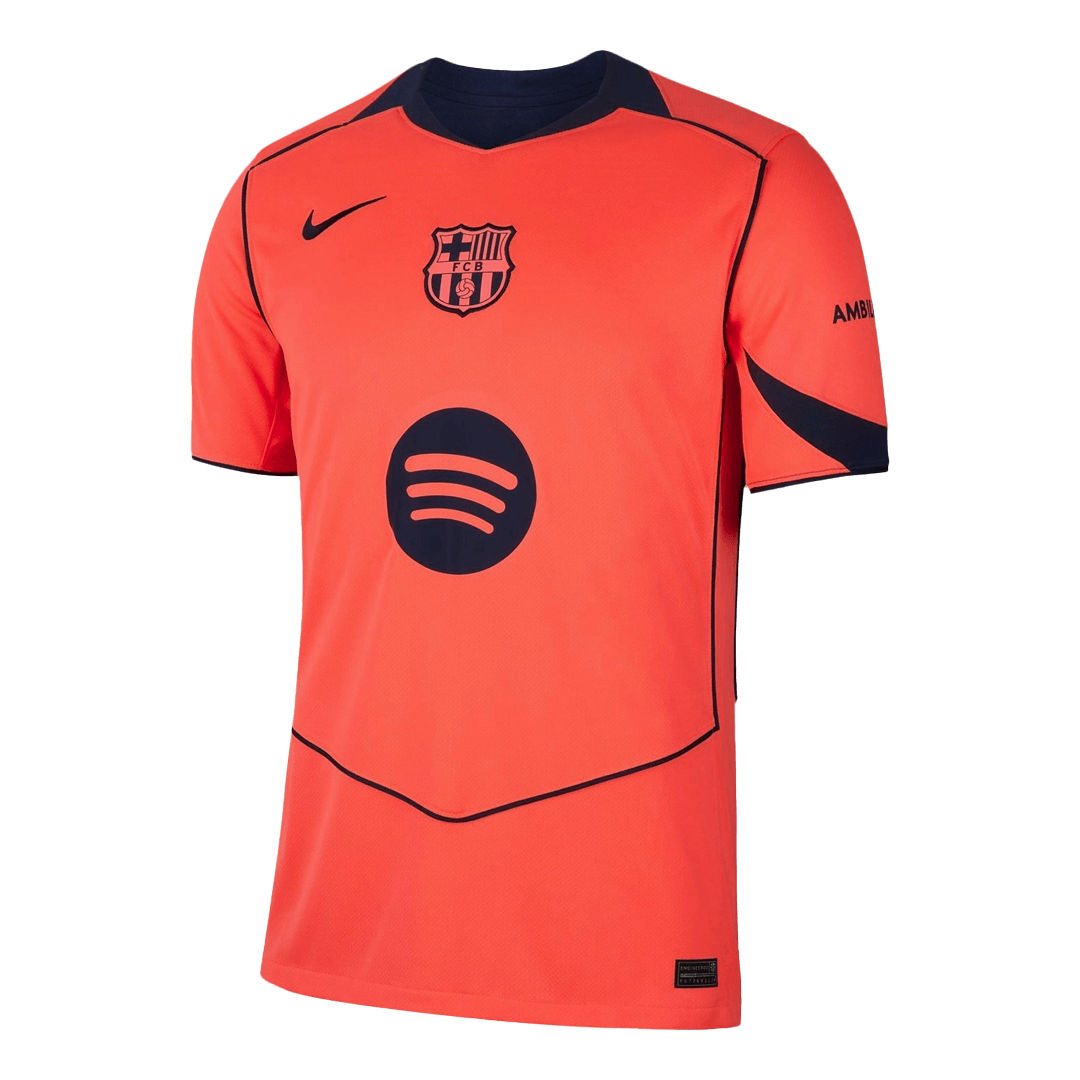 Barcelona Derde Thuistenue 2025/26 Oranje