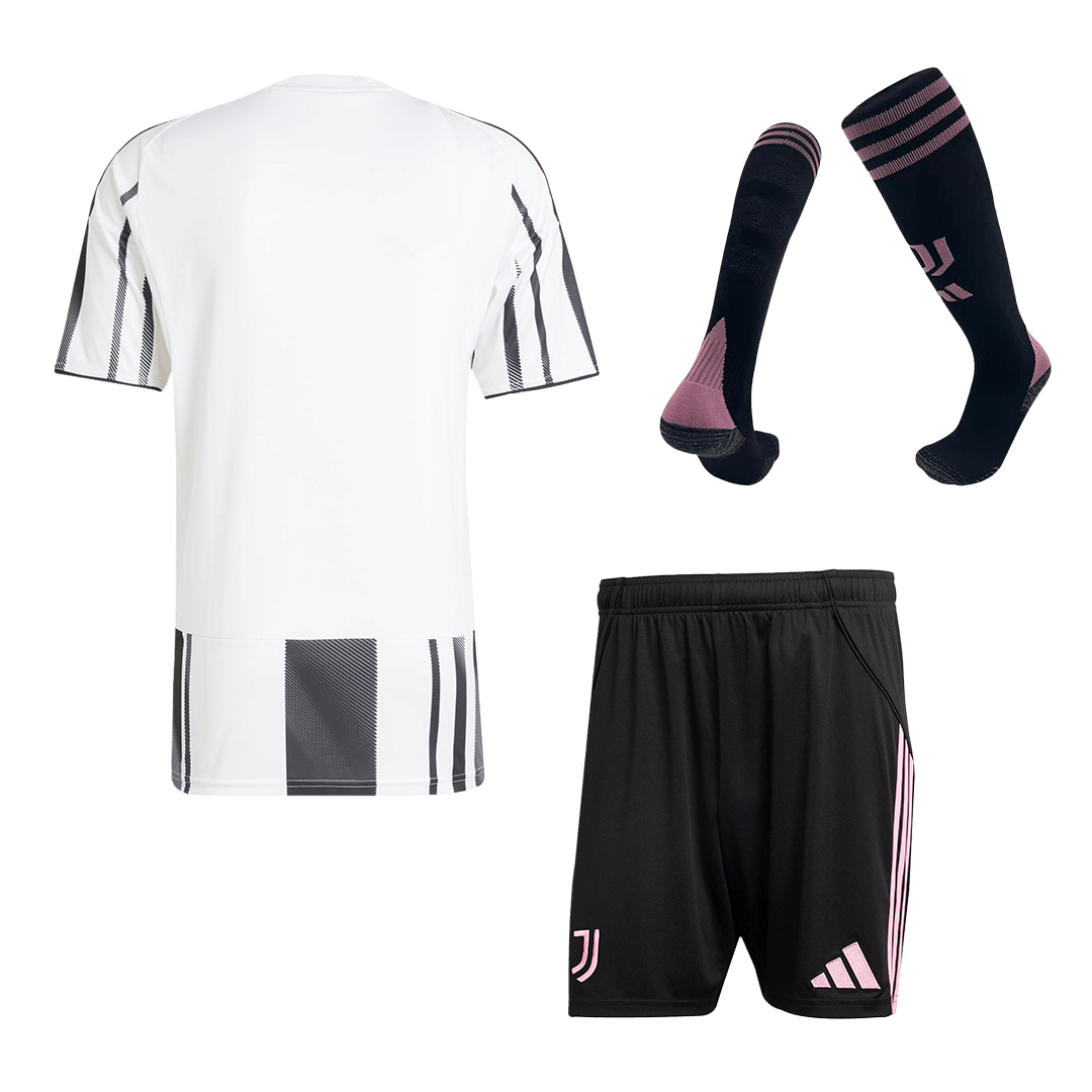 Juventus Thuistenue Kit 2025/26 Zwart&Wit