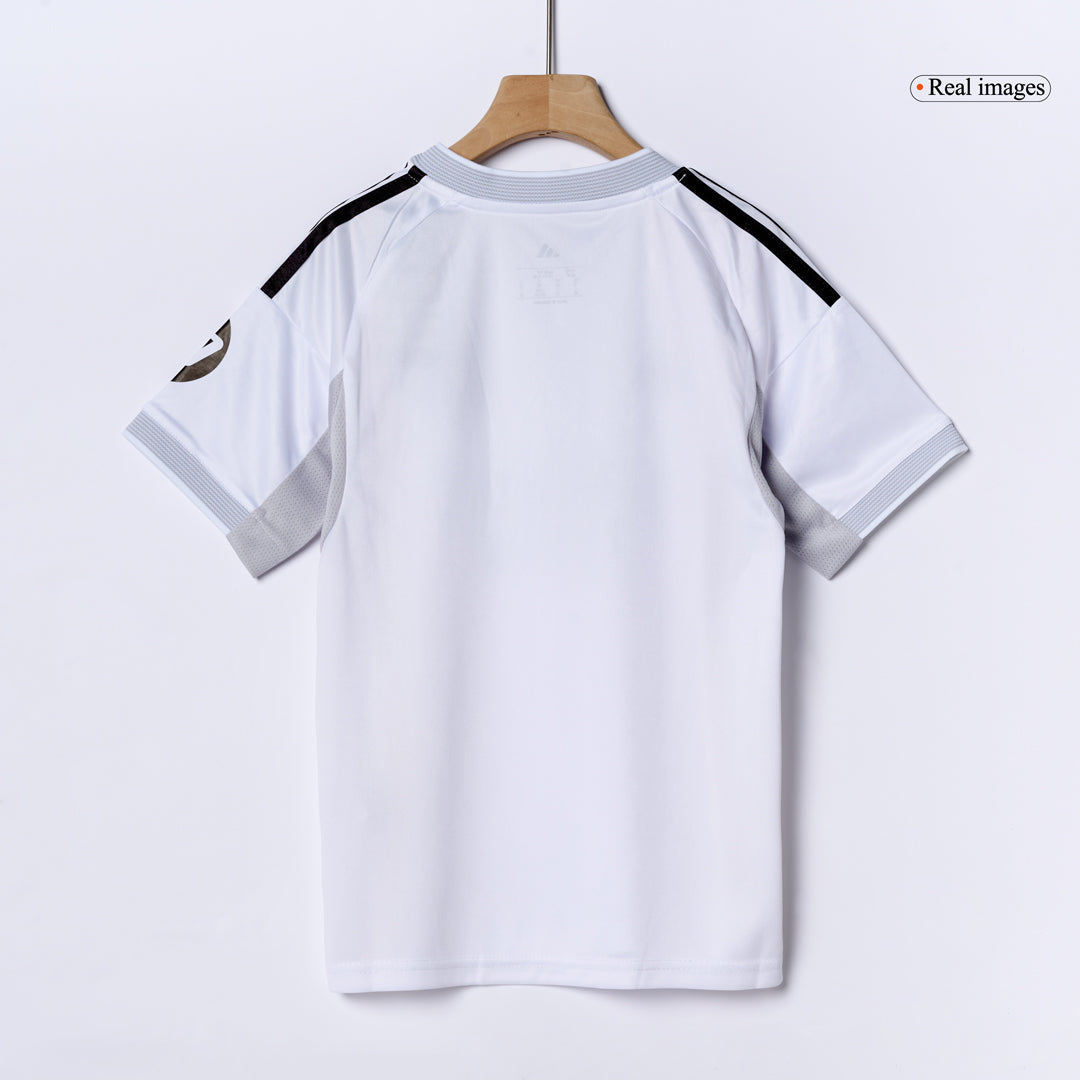Real Madrid Thuisshirt Kit 2025/26 Junior Wit