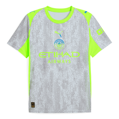 Manchester City Derde Thuisshirt 2025/26 Grijs