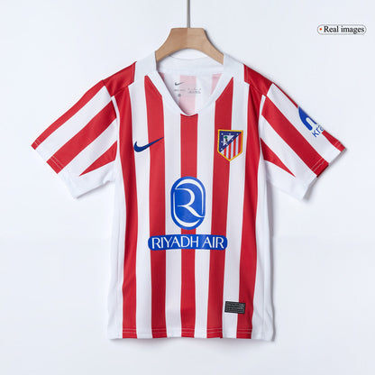 Atlético Thuisshirt Tenue 2025/26 Junior Rood&Wit