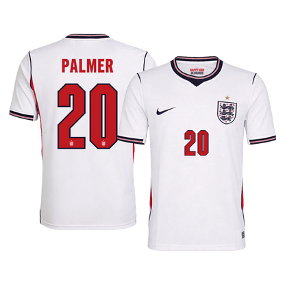 PALMER #20 Engeland Thuisshirt - Wereldkampioenschap 2026 Wit