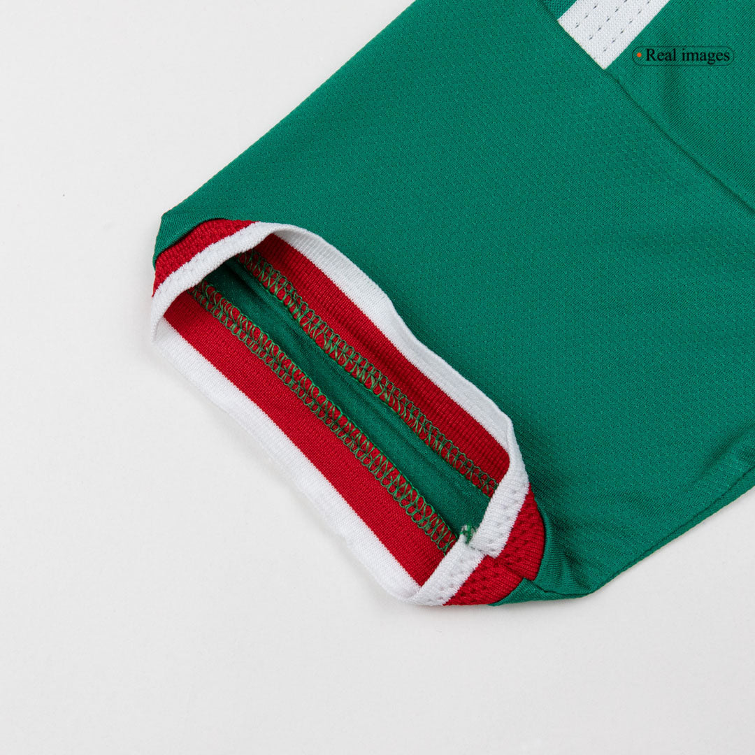 Raúl #9 Mexique Domicile Maillot - Coupe du Monde 2026 Vert Joueur