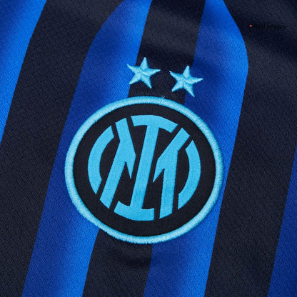 DUMFRIES #2 Inter Milan Domicile Maillot 2025/26 Blue&Black