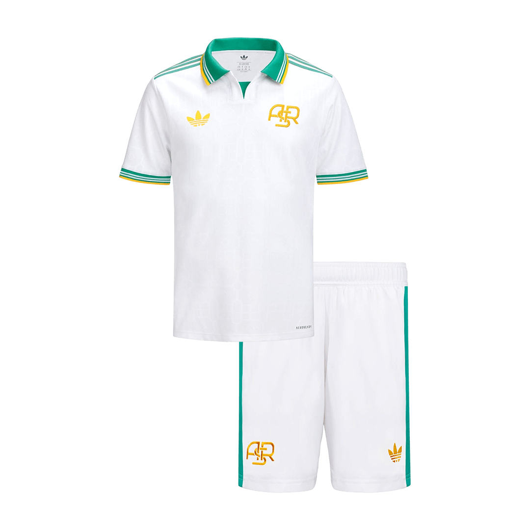 AS Roma Derde Kit 2025/26 Kinder Wit