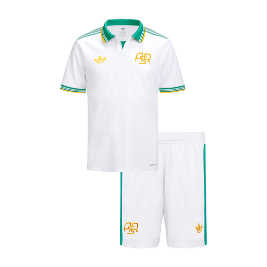 AS Roma Derde Kit 2025/26 Kinder Wit