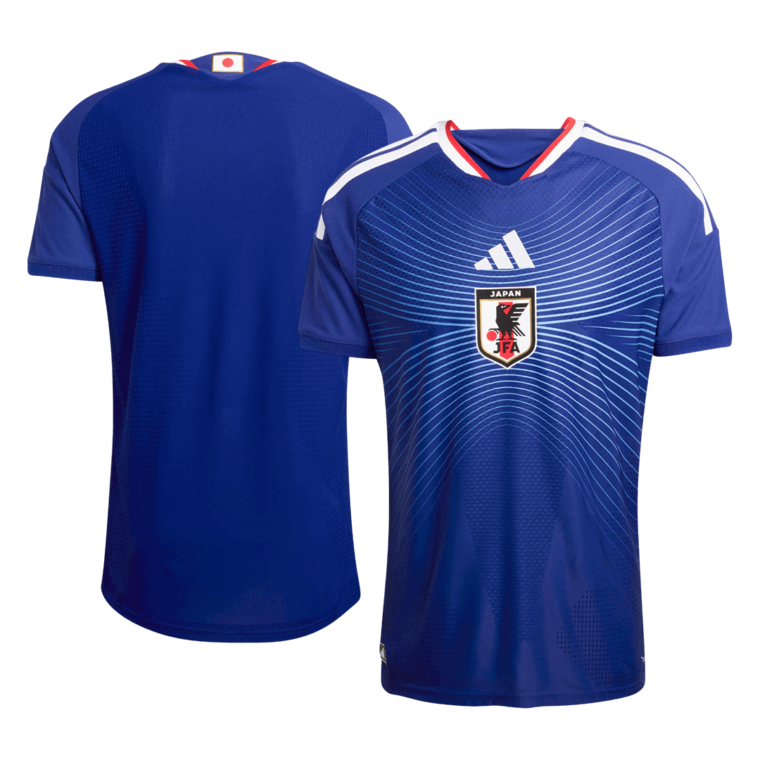 Japan Thuis Shirt Wereldbeker 2026 Marineblauw Speler