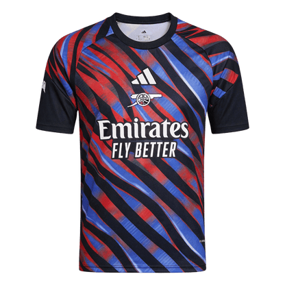Arsenal Pre-Match Maillot 2025/26 Blue&Red Grande Taille