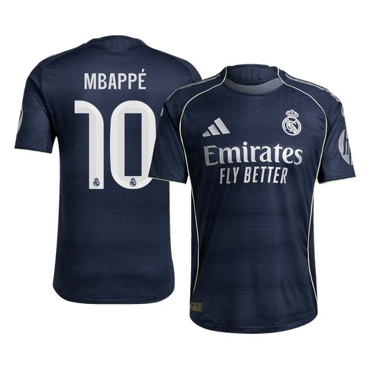 MBAPPÉ #10 Real Madrid Uit Thuisshirt 2025/26 Authentiek
