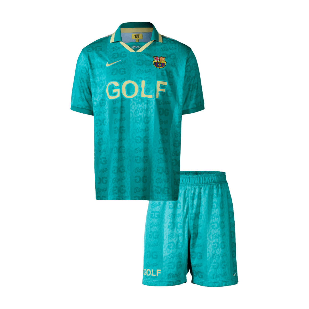 Barcelone Maillot Kit 2026/27 Enfant Bleu