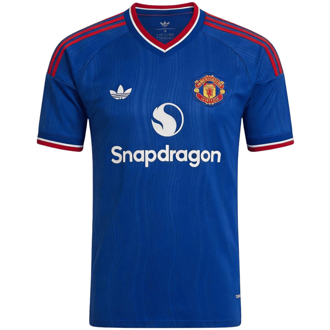 Manchester United Extérieur Maillot 2026/27 Bleu