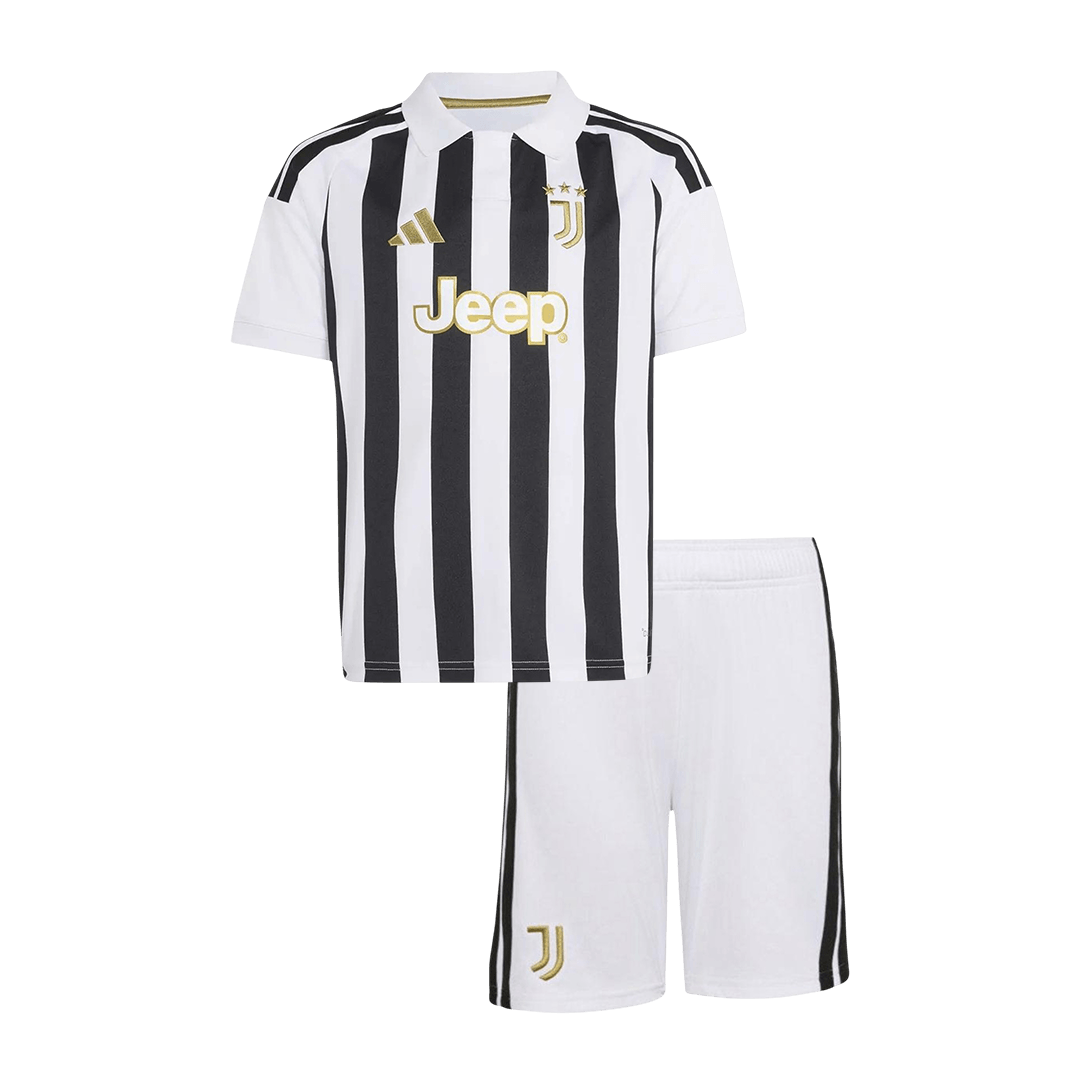 Vente Flash Juventus Domicile Maillot Kit 2026/27 Noir&Blanc