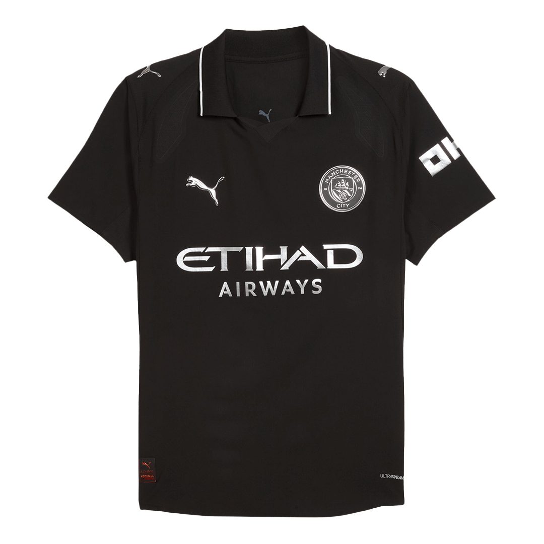 Manchester City Uitshirt 2025/26 Authentiek