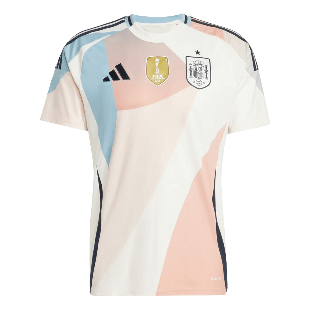 Spanje Uit Thuisshirt 2025 - Vrouwen Euro