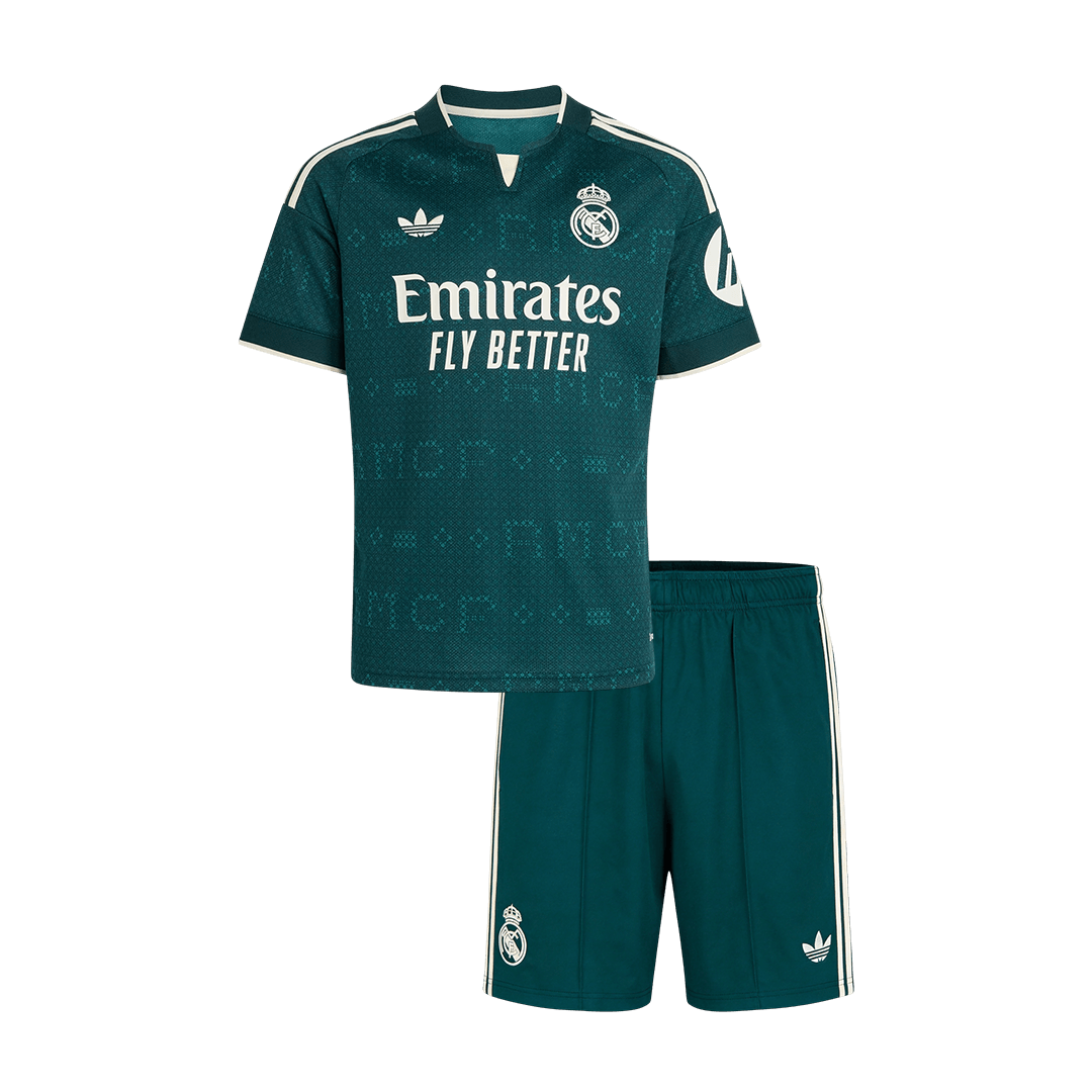 Real Madrid Extérieur Maillot Kit 2026/27 Junior Vert