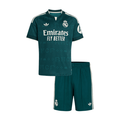 Real Madrid Extérieur Maillot Kit 2026/27 Junior Vert