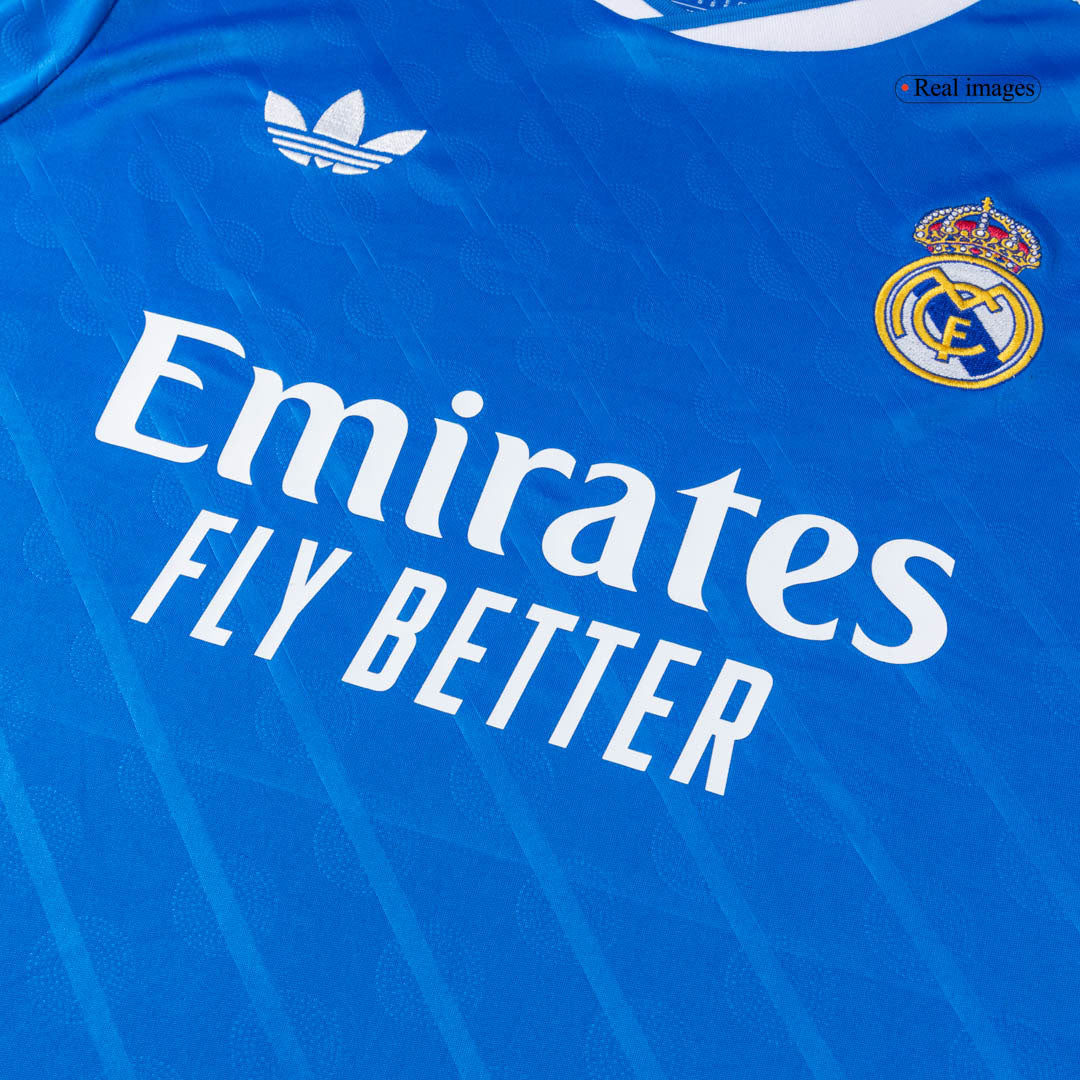TCHOUAMENI #14 Real Madrid Derde Thuisshirt 2025/26 Blauw