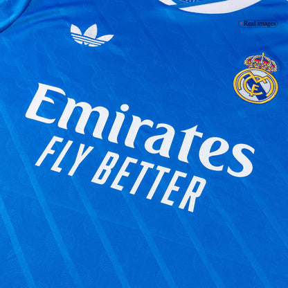 ARDA GÜLER #15 Real Madrid Third Maillot 2025/26 Bleu