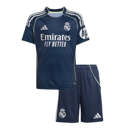 Vente Flash Real Madrid Extérieur Maillot Kit 2025/26 Enfant
