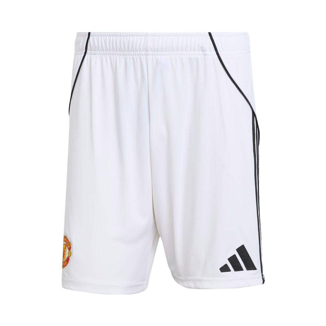Manchester United Thuisshort 2025/26 Wit