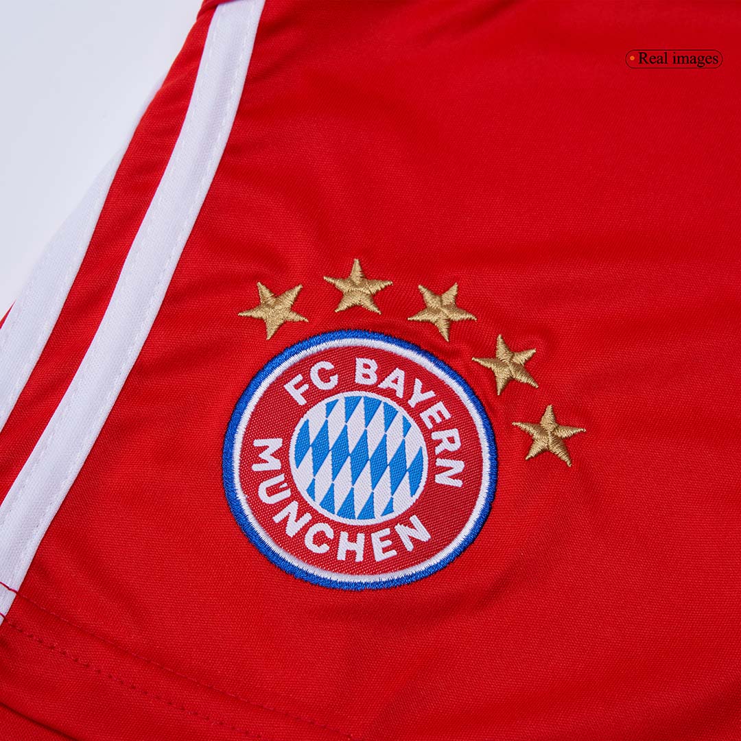 Vente Flash Munich Domicile Maillot Kit 2025/26 Enfant Rouge