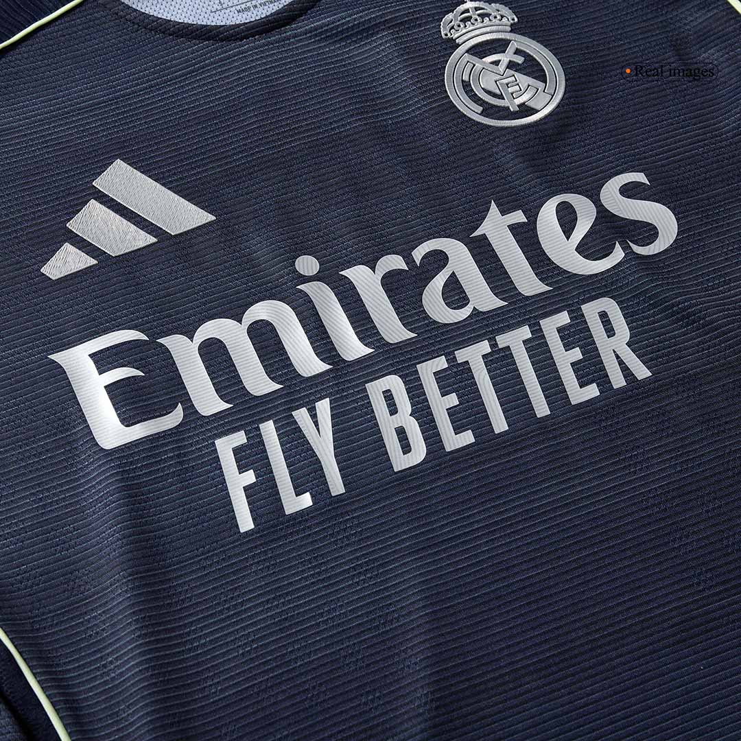 BELLINGHAM #5 Real Madrid Extérieur Maillot 2025/26 Authentique