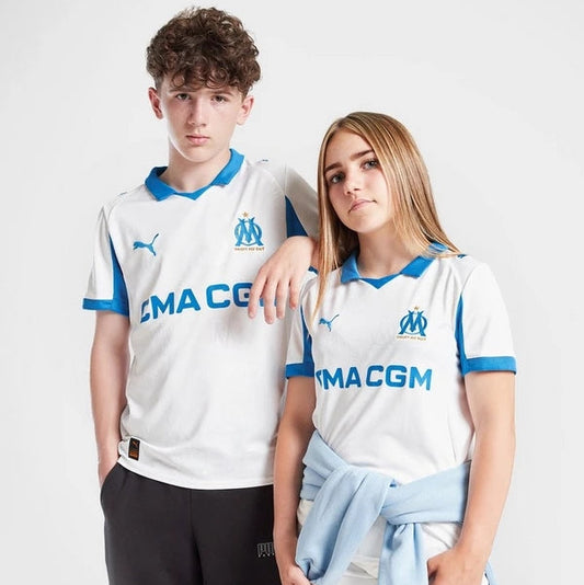 Olympique de Marseille Thuisshirt Kit 2025/26 Kinderen